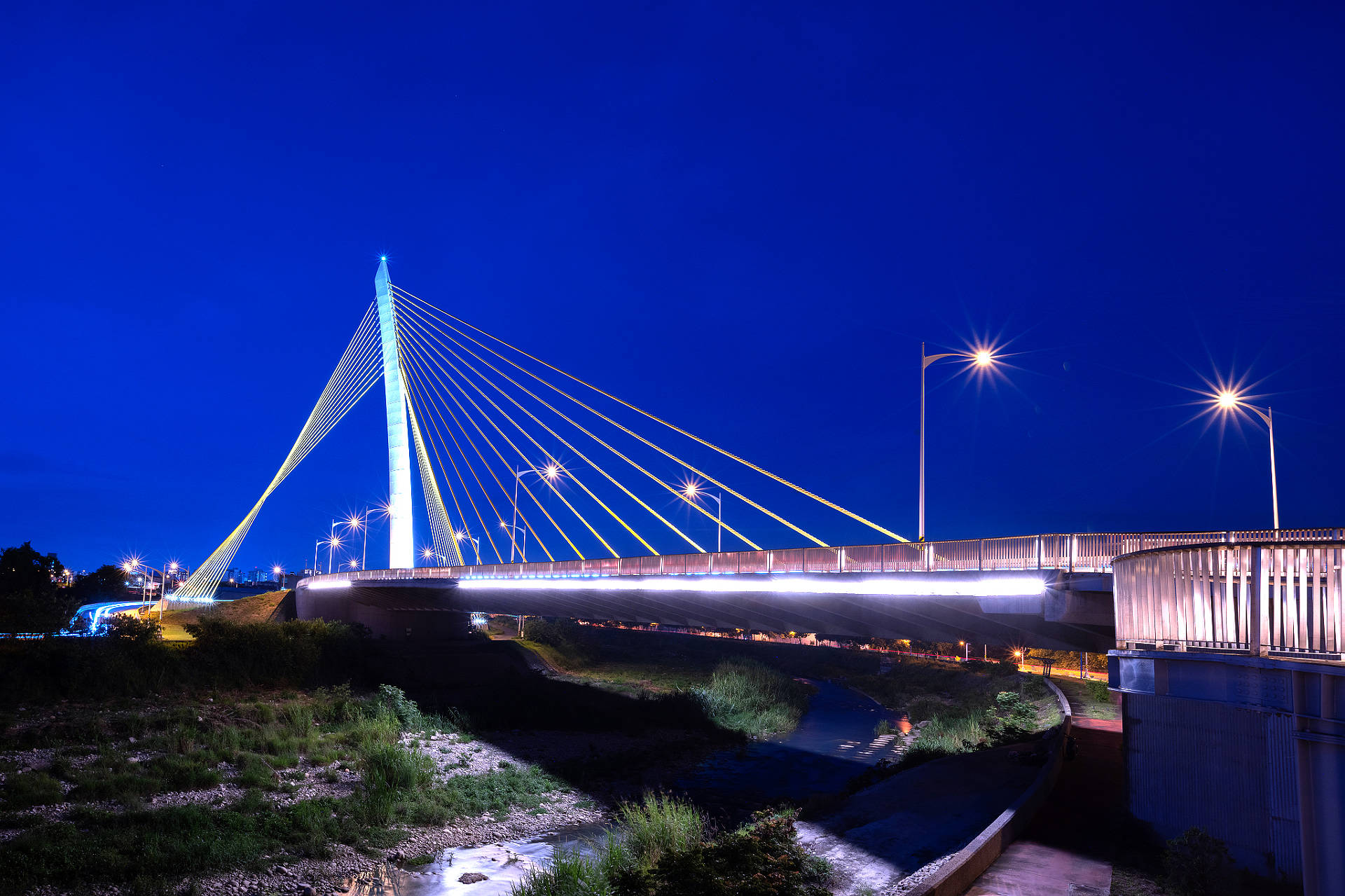 豐原弦月形斜張橋