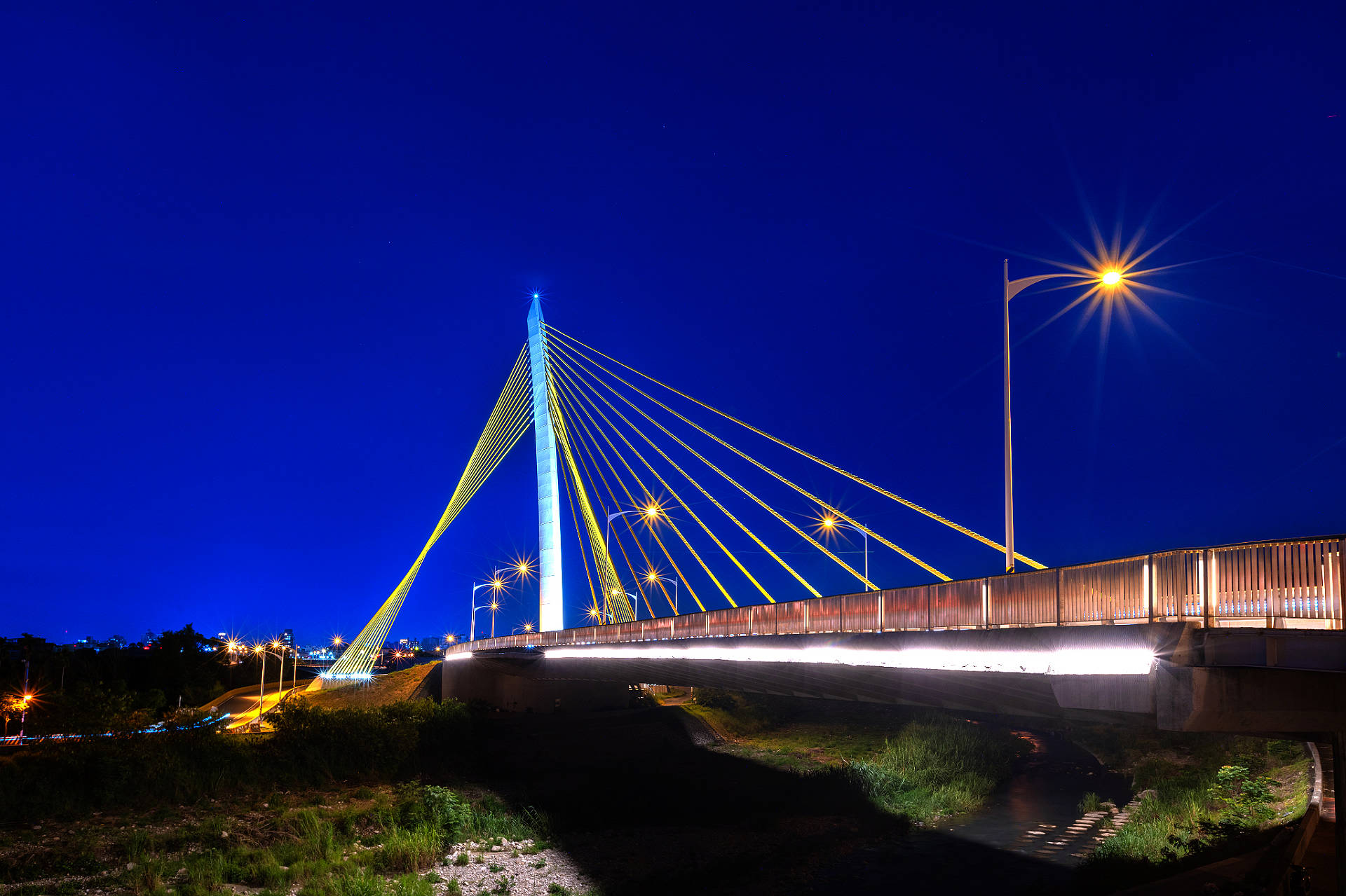 豐原弦月型斜張橋