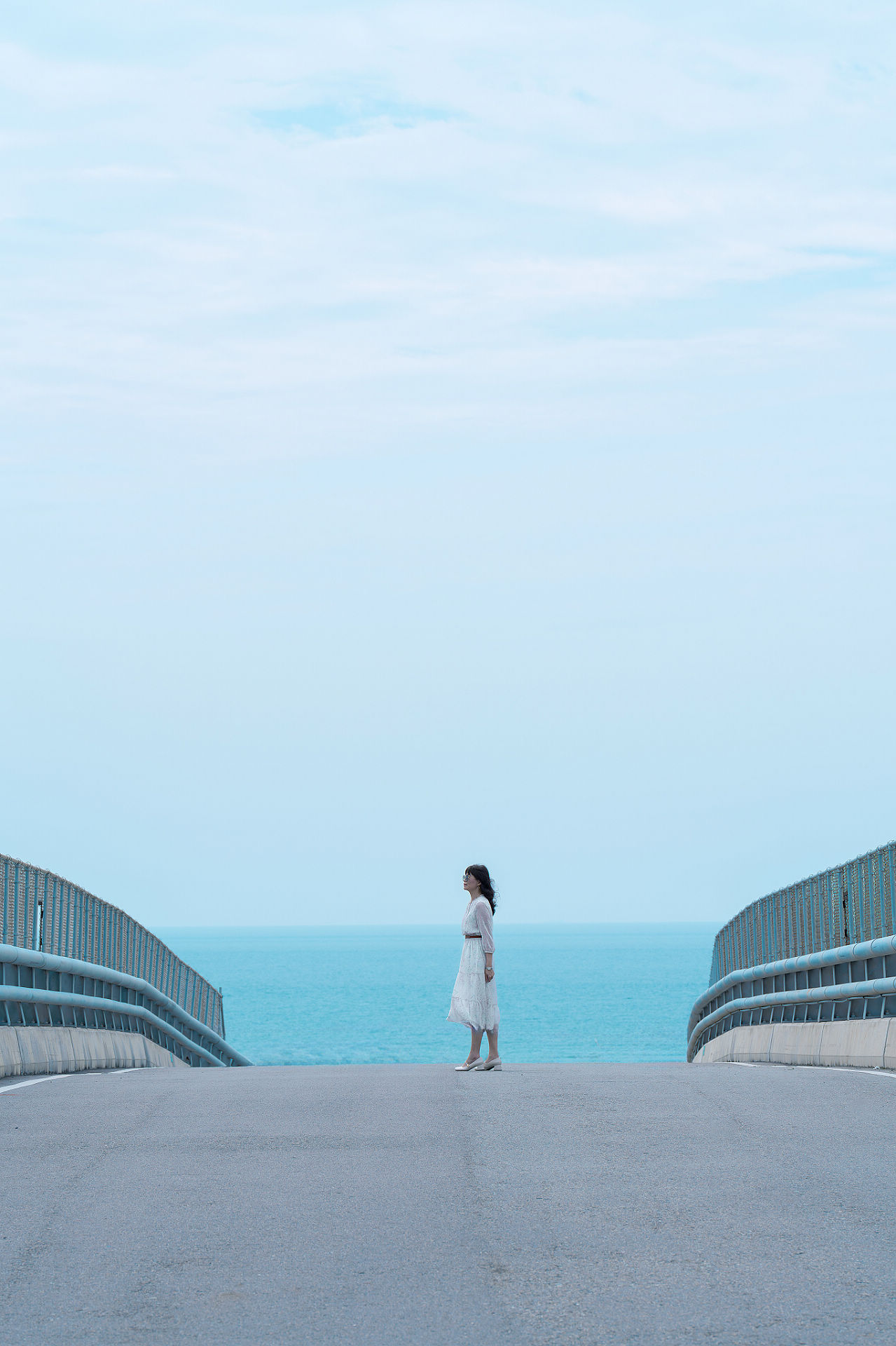 通霄新埔路看海